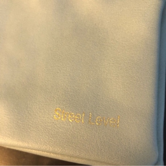 NWOT Blue and Gold Mini
Purse Wallet Clutch w/ Removable Chain Strap - Picture 10 of 13